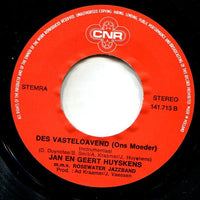 Jan en Geert Huyskens m.m.v. Rosewater Jazzband : Des Vasteloavend (7", Single)