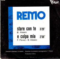 Remo (21) : Stare Con Te (7", Single)