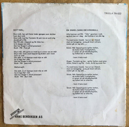 Oppsal Håndballag Og Nordre Sving : Skyt Mål (7", Single)