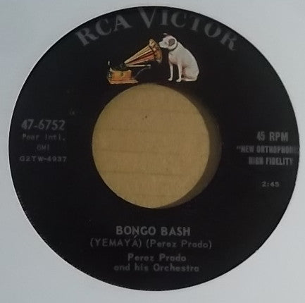 Perez Prado And His Orchestra : Bongo Bash (7", Single)