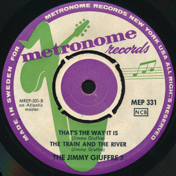 The Jimmy Giuffre Trio : The Jimmy Giuffre 3 (Vol. 2) (7", EP)