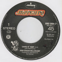 John Cougar Mellencamp : Lonely Ol' Night (7", Single)