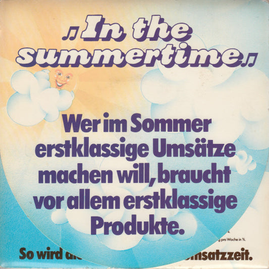 Mungo Jerry : In The Summertime (7", Single, S/Edition)