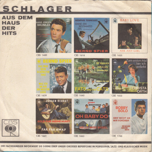 The Brothers Four : The Green Leaves Of Summer / Greenfields (7", Single)