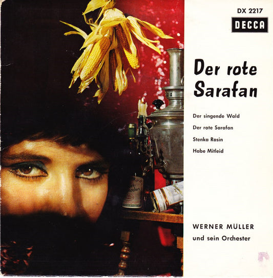 Werner Müller Und Sein Orchester : Der Rote Sarafan (7", EP, Mono)