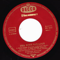 Werner Müller Und Sein Orchester : Der Rote Sarafan (7", EP, Mono)