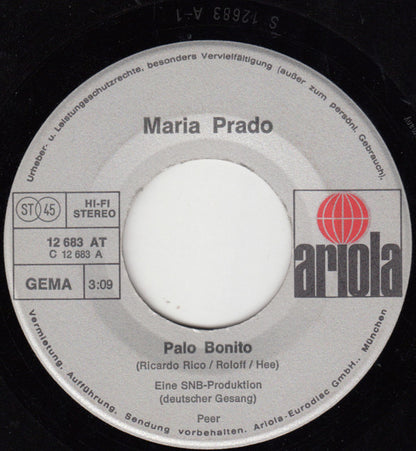 Maria Prado : Palo Bonito (7", Single)