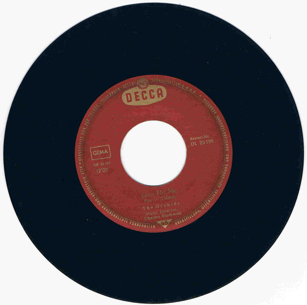 The Orchids (3) : Love Hit Me (7", Single)