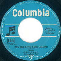 Chris Howland : Das Hab Ich In Paris Gelernt (7", Single)