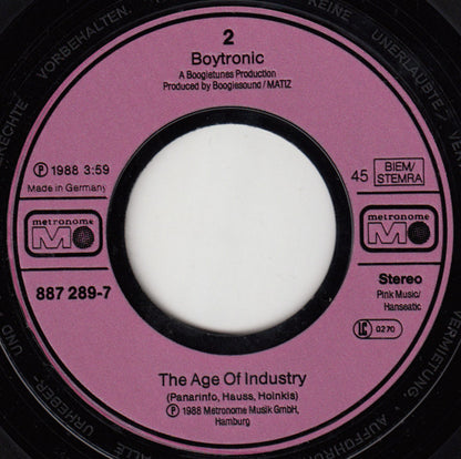 Boytronic : Tears (7", Single)