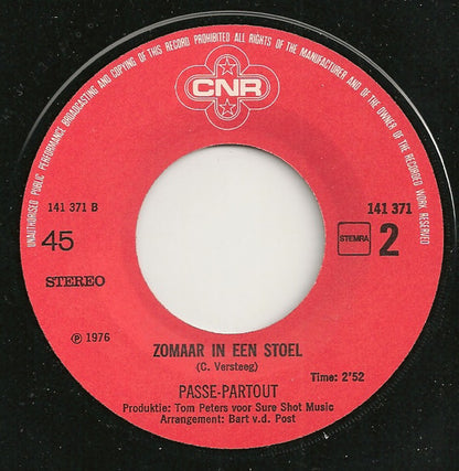 Passe-Partout : De Doodgewoonste Dingen  (7", Single)