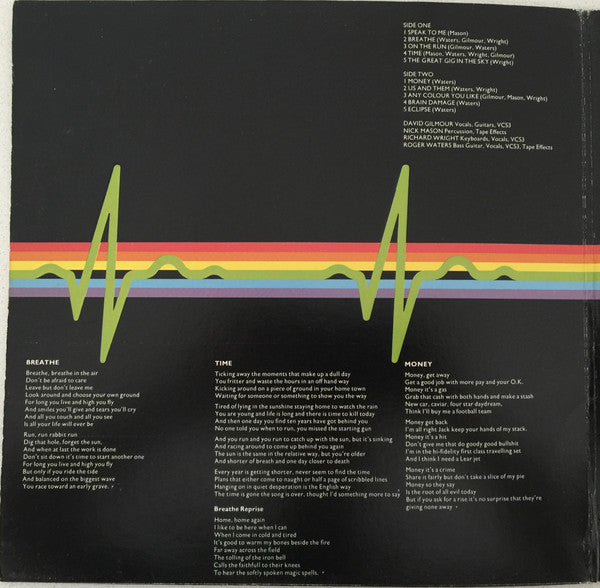 Pink Floyd : The Dark Side Of The Moon (LP, Album, RP, Los)