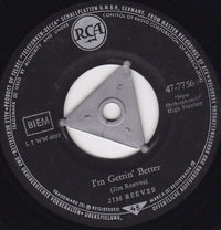Jim Reeves : I Know One / I'm Gettin' Better (7", Single)