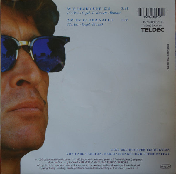 Peter Maffay : Wie Feuer Und Eis (7", Single)
