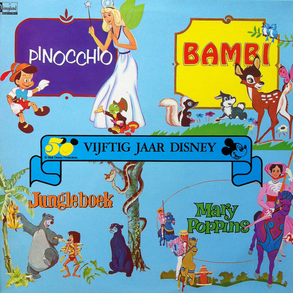Various : 50 Jaar Disney (LP, Comp)