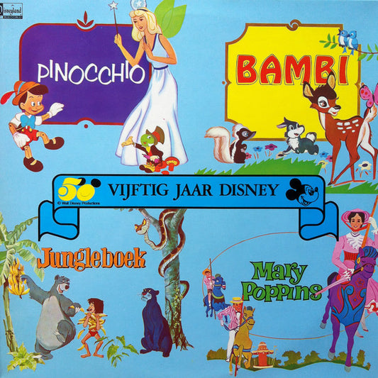 Various : 50 Jaar Disney (LP, Comp)