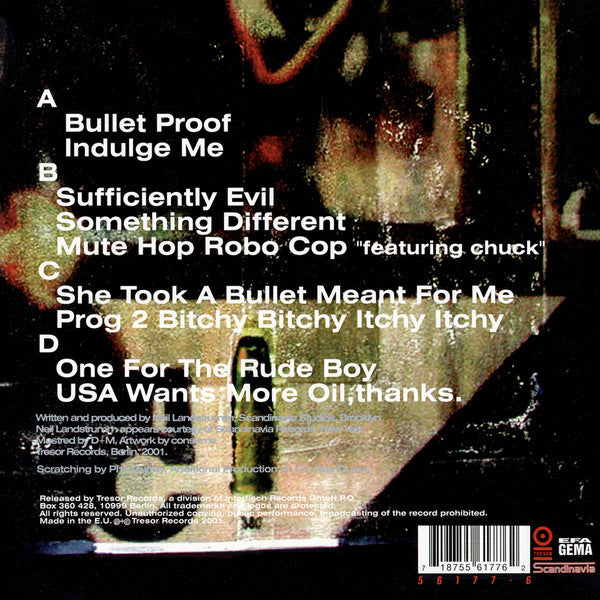 Neil Landstrumm : She Took A Bullet Meant For Me (2x12", Album)