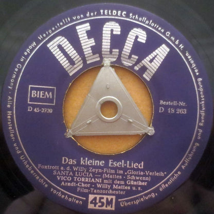 Vico Torriani : Das Kleine Esel-Lied / Liebst Du Mich? (7", Single)