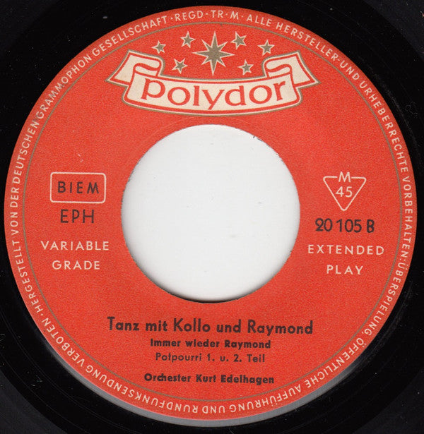Orchester Kurt Edelhagen : Tanz Mit Kollo Und Raymond (7", EP)