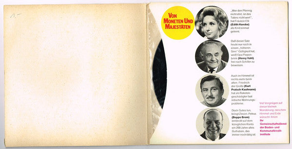 Edith Hancke, Henry Vahl, Kurt Pratsch-Kaufmann, Beppo Brem : Von Moneten Und Majestäten (7", Single)