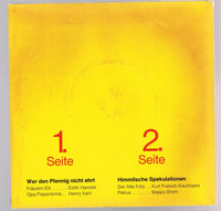 Edith Hancke, Henry Vahl, Kurt Pratsch-Kaufmann, Beppo Brem : Von Moneten Und Majestäten (7", Single)