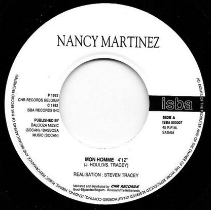 Nancy Martinez : Mon Homme (7", Single)