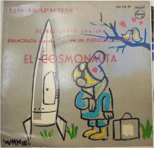 Los Guapachas : El Cosmonauta (7", EP)
