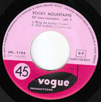 Rocky Mountains Ol' Time Stompers : Vol. 2 (7", EP, RE)