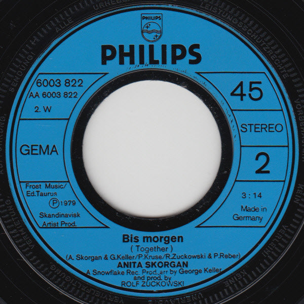 Anita Skorgan : Mitternachtsengel (7", Single)