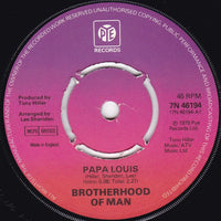 Brotherhood Of Man : Papa Louis / For You (7", Single, Kno)