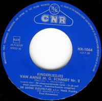 De Leidse Sleuteltjes : Kinderliedjes Van Annie M.G. Schmidt (Deel II) (7")