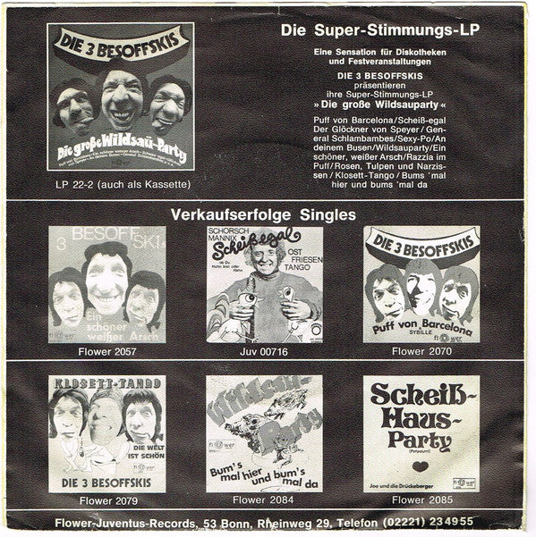Tom Lisa : Dicke Männer Sind Gemütlich (7", Single)
