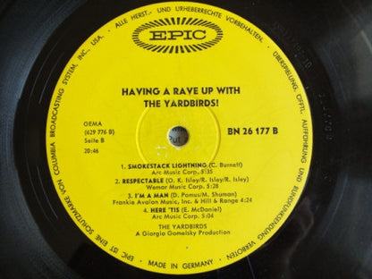 The Yardbirds : Having A Rave Up With The Yardbirds (LP, Album)