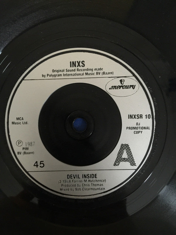 INXS : Devil Inside (7", Single, Promo)