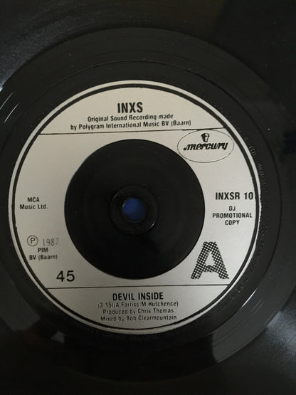 INXS : Devil Inside (7", Single, Promo)