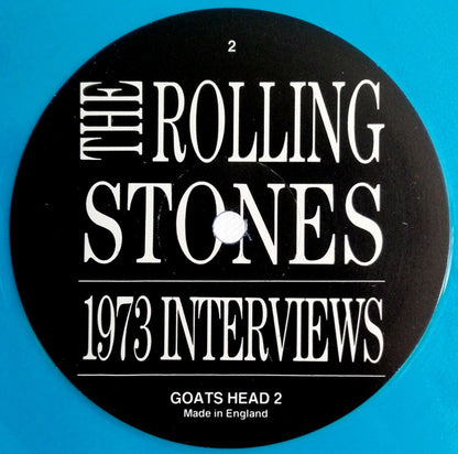 The Rolling Stones : 1973 Interviews (12", Ltd, Unofficial, Blu)