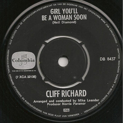 Cliff Richard : I'll Love You Forever Today (7", Single)