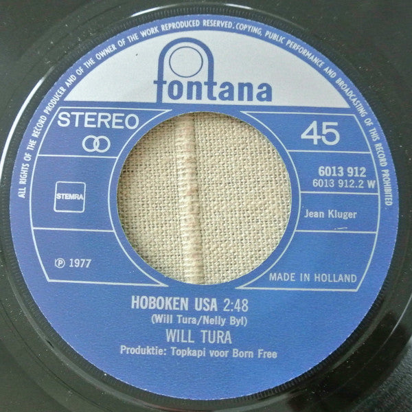 Will Tura : Goodbye Elvis/Hoboken USA (7", Single)