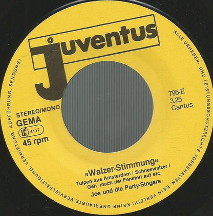 Joe Raphael Und Die Party-Singers : Walzer Stimmung (7", Single)