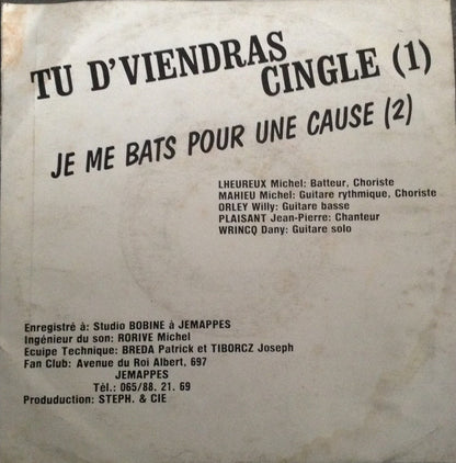 St. Aliano : Tu D'Viendras Cingle (7")