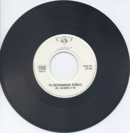 St. Aliano : Tu D'Viendras Cingle (7")