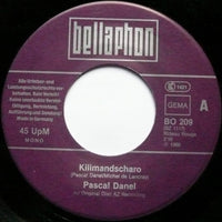 Pascal Danel : Kilimandscharo / Jeanne (7", Single, Mono, RE)