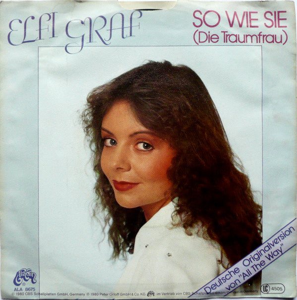 Elfi Graf : So Wie Sie (Die Traumfrau) (7", Single)