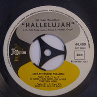 Het Urker Mannenkoor "Hallelujah" : Niet-Ritmische Psalmen (7", EP)
