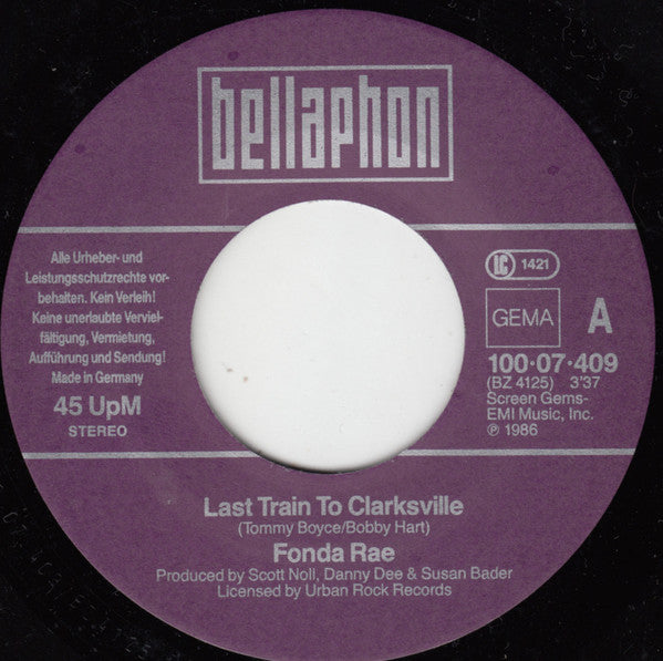 Fonda Rae : Last Train To Clarksville (7", Single)