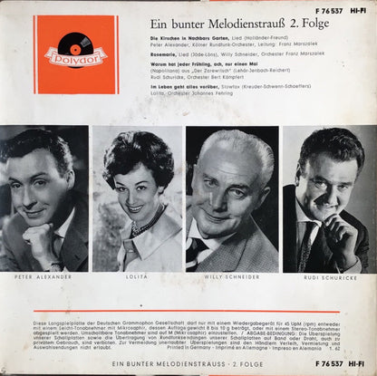 Various : Ein Bunter Melodienstrauß 2. Folge (7", EP, Club, S/Edition)