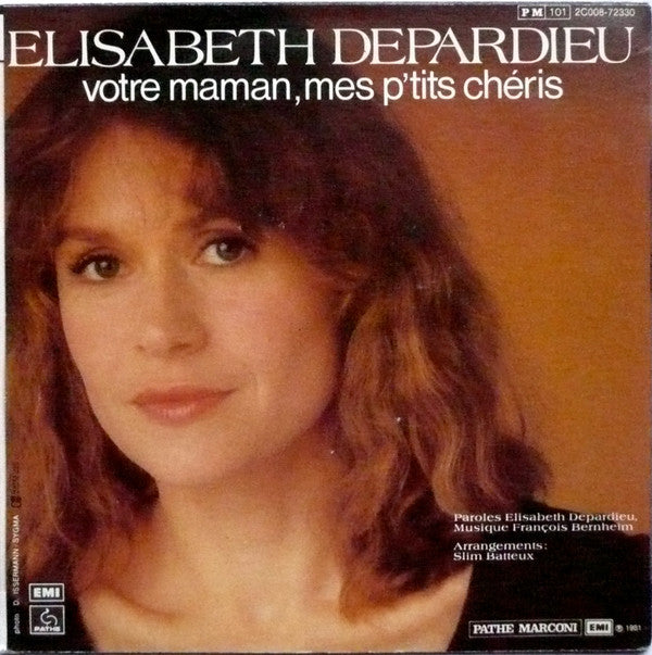Élisabeth Depardieu : Les Bals De Mon Adolescence (7", Single)