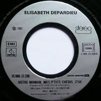 Élisabeth Depardieu : Les Bals De Mon Adolescence (7", Single)