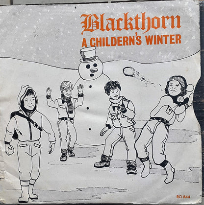 Blackthorn (4) : A Children's Winter (7", Single, Yel)