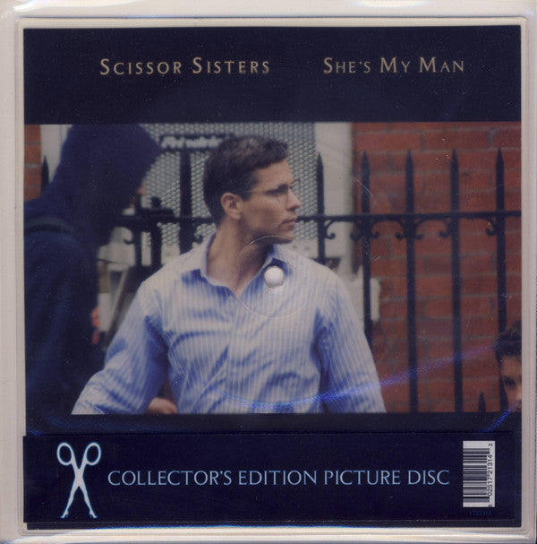 Scissor Sisters : She's My Man (8", Shape, S/Sided, Single, Ltd, Pic, Squ)